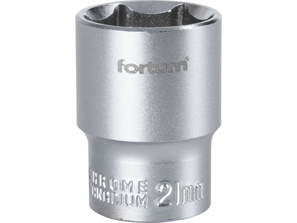 Kľúč nástrčný, 21mm, 1/2”, FORTUM