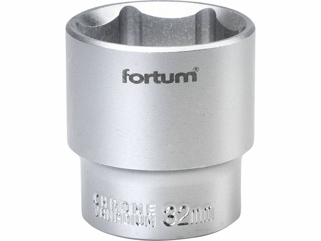 Kľúč nástrčný, 32mm, 1/2”, FORTUM