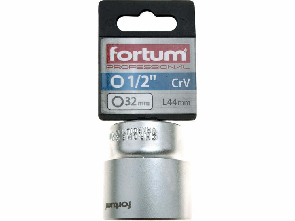 Kľúč nástrčný, 32mm, 1/2”, FORTUM