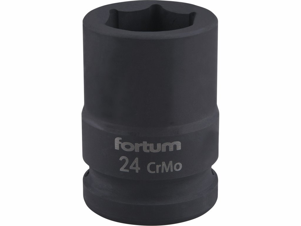 Kľúč nástrčný rázový, 24mm, 3/4”, FORTUM