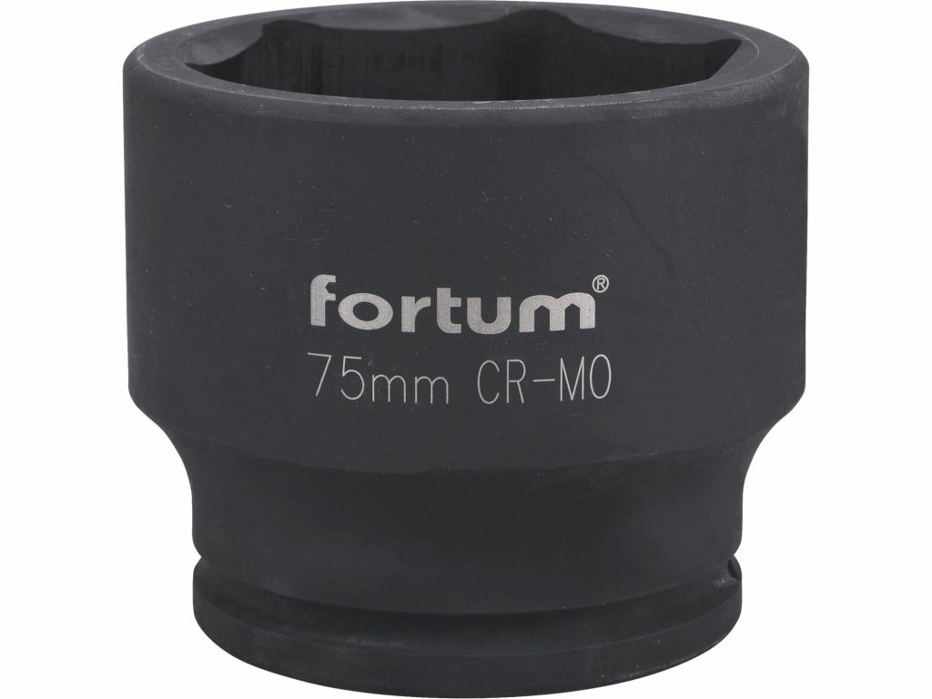 Kľúč nástrčný rázový, 75mm, 3/4”, FORTUM