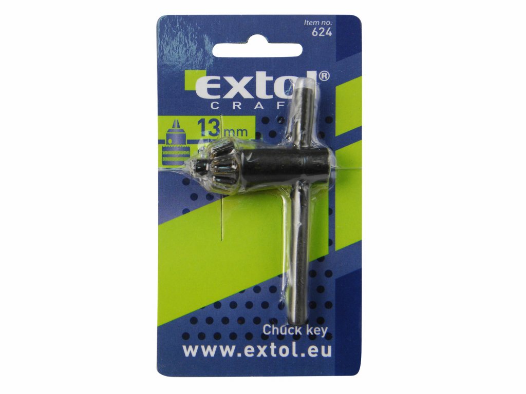 Kľúč pre vŕtačkové skľučovadlo 13mm (1/2"), EXTOL CRAFT