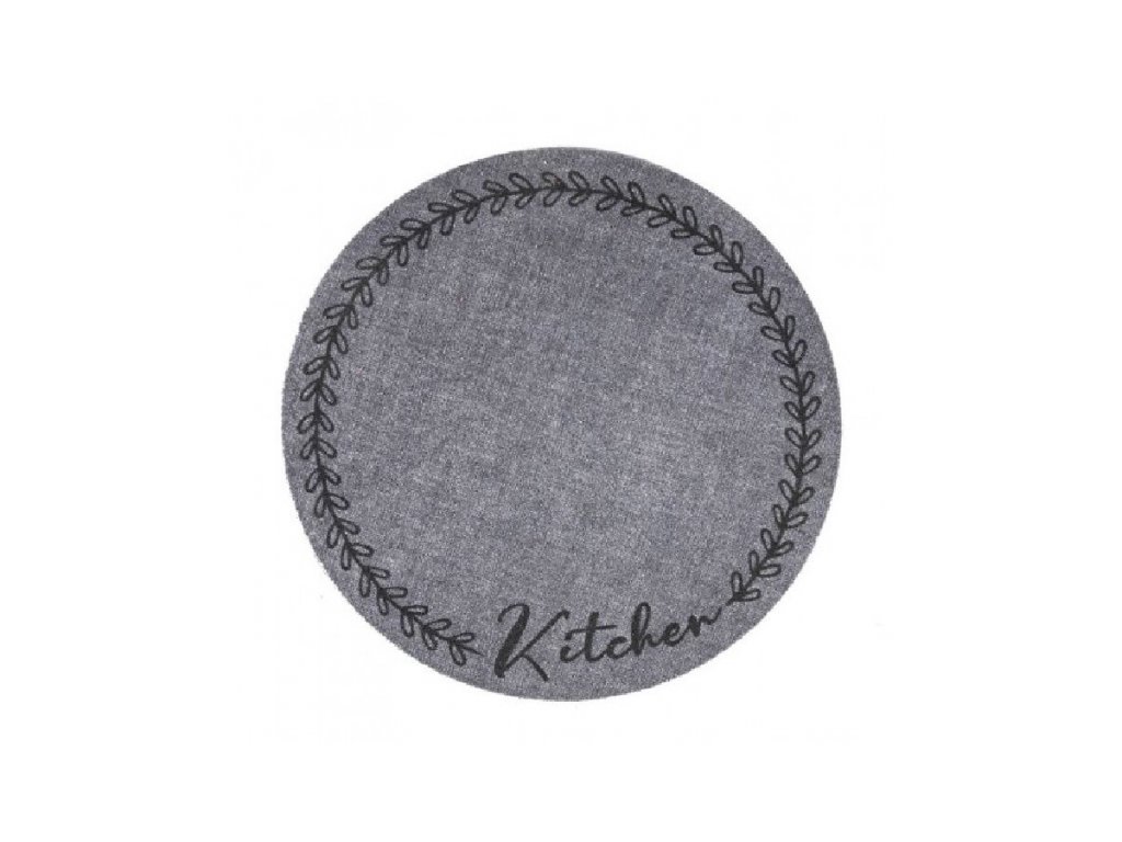 Kuchynský prateľný koberec FLOMA Kitchen - priemer 67 cm x 0,5 cm