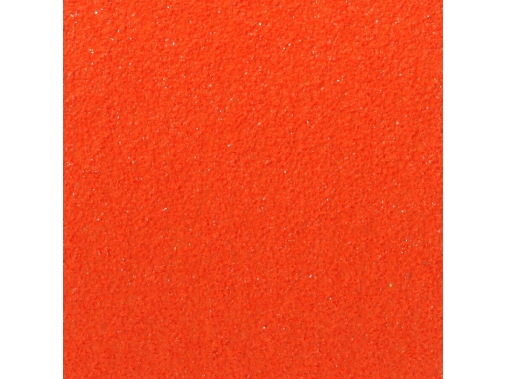 Oranžová korundová protišmyková páska FLOMA Standard - 18,3 x 2,5 cm hrúbka 0,7 mm