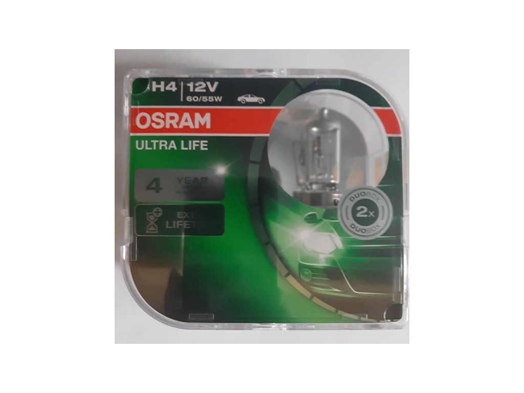 OSRAM Žiarovka 12V 60/55W P43T H4 ULTRA LIFE BOX