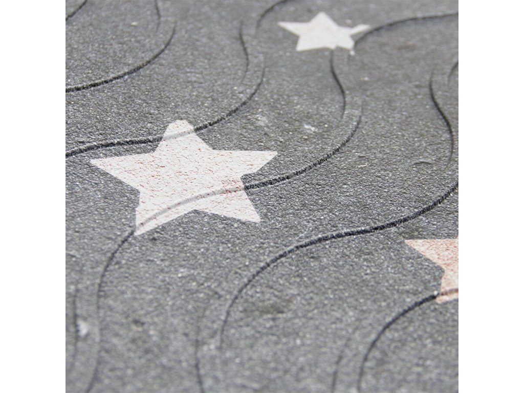 Plastový odkvapkávač na topánky FLOMA STARS - 38 x 75 x 2,1 cm