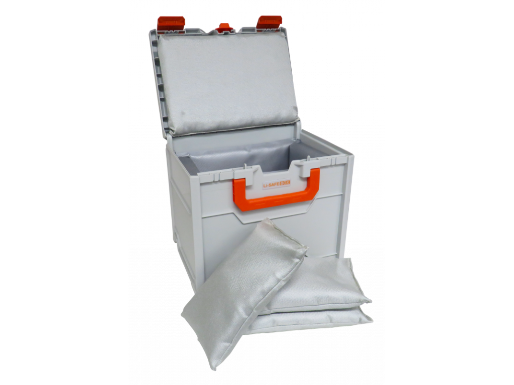 Prepravný box pre AKU články s ochranou proti požiaru Li-SAFE 3-S