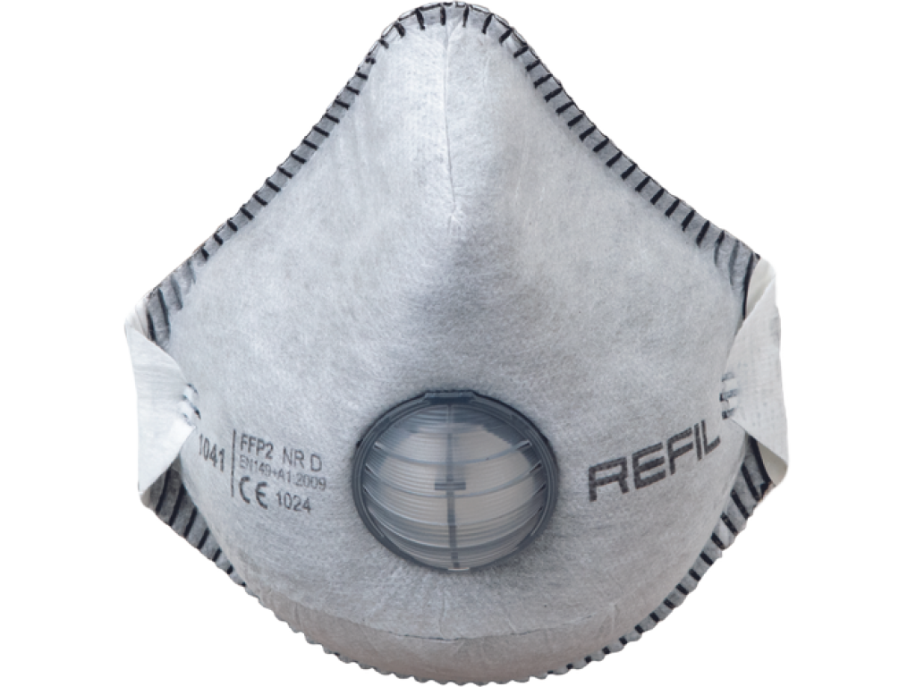 REFIL 1041 Respir. P2 tvarovaný s vent.