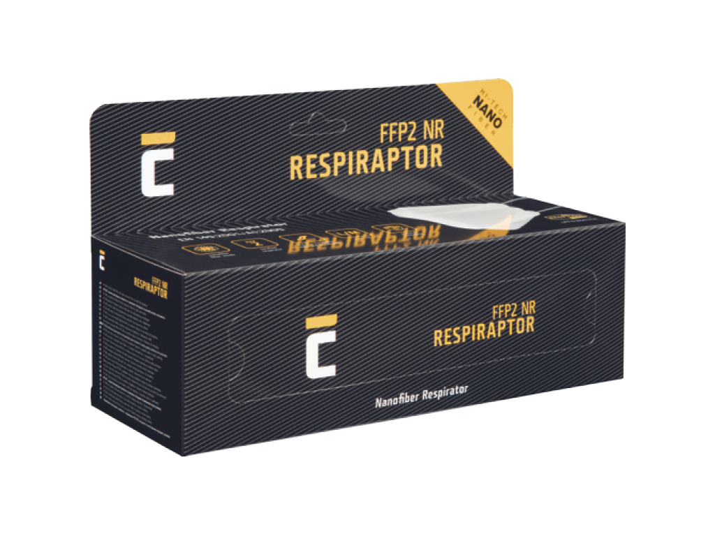 RespiRaptor FFP2 25ks respirátor