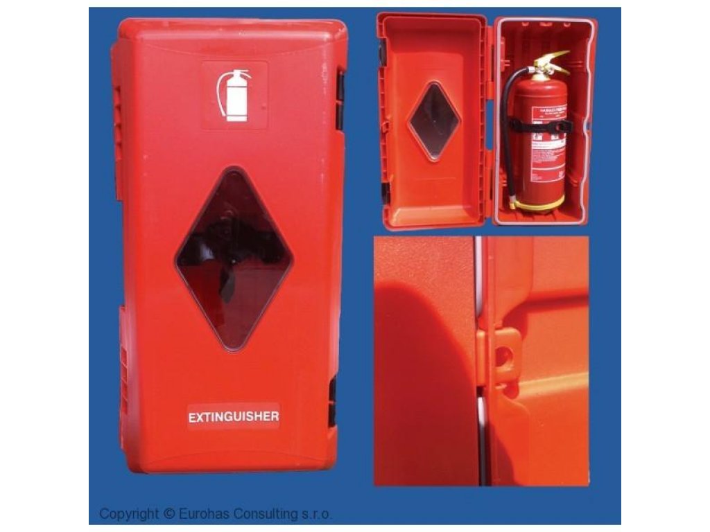 Plastový box na hasiaci prístroj - CARGO 6