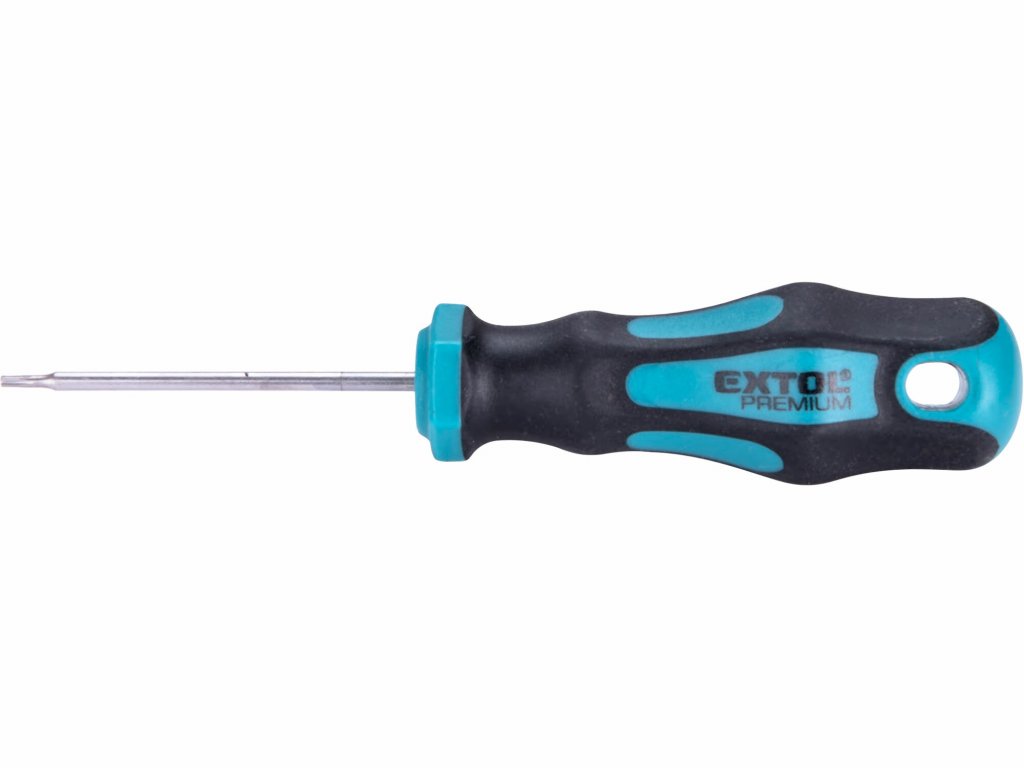 Skrutkovač TORX, magnetický, T7x60mm, CrV, EXTOL PREMIUM