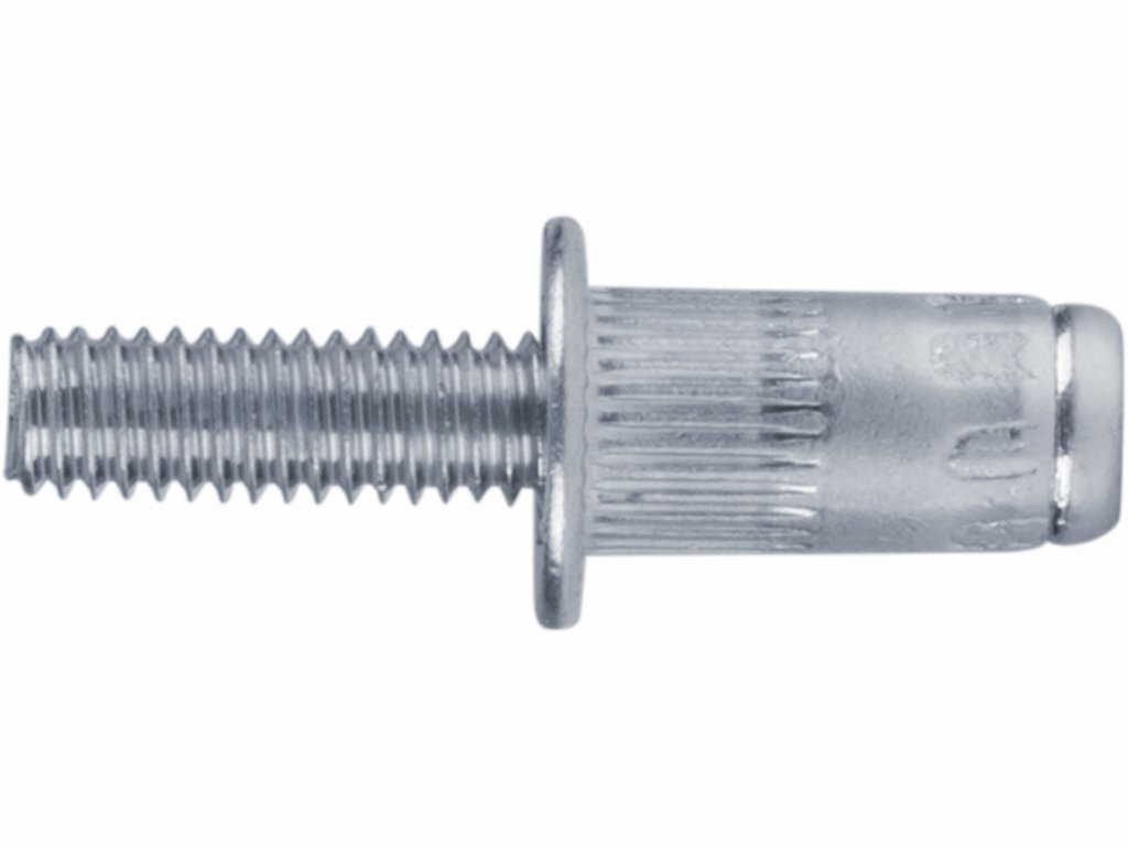 Skrutky nitovacie pozinkované, M4x12mm, 50ks, FORTUM