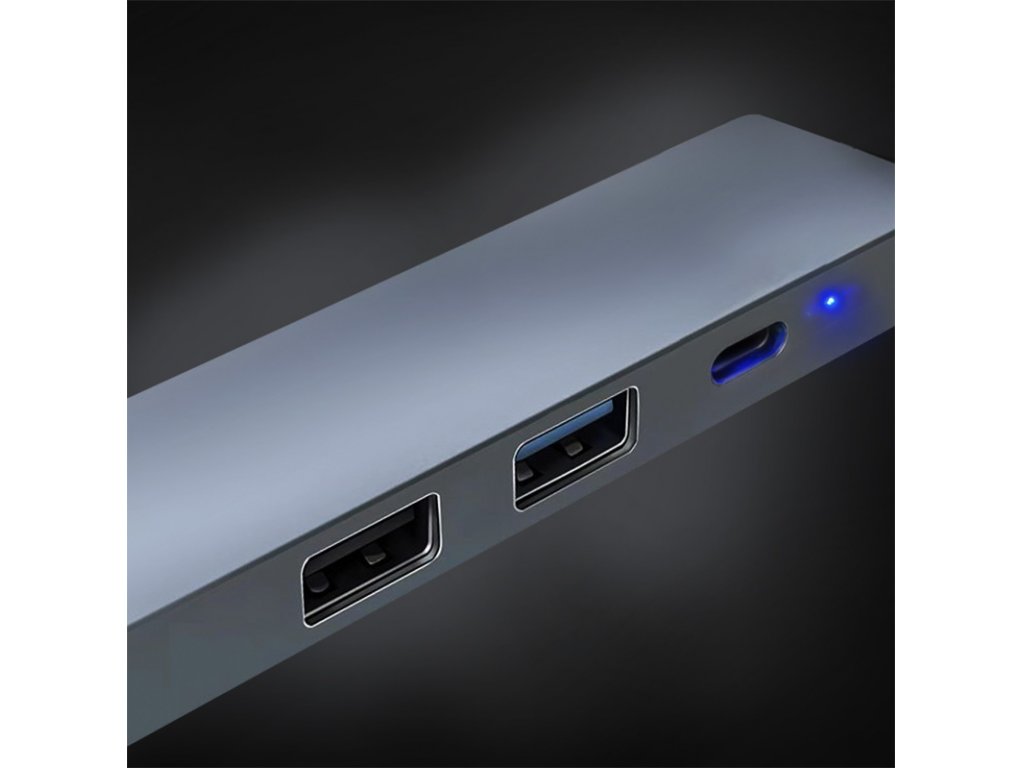 Solight 4v1 USB-C hub