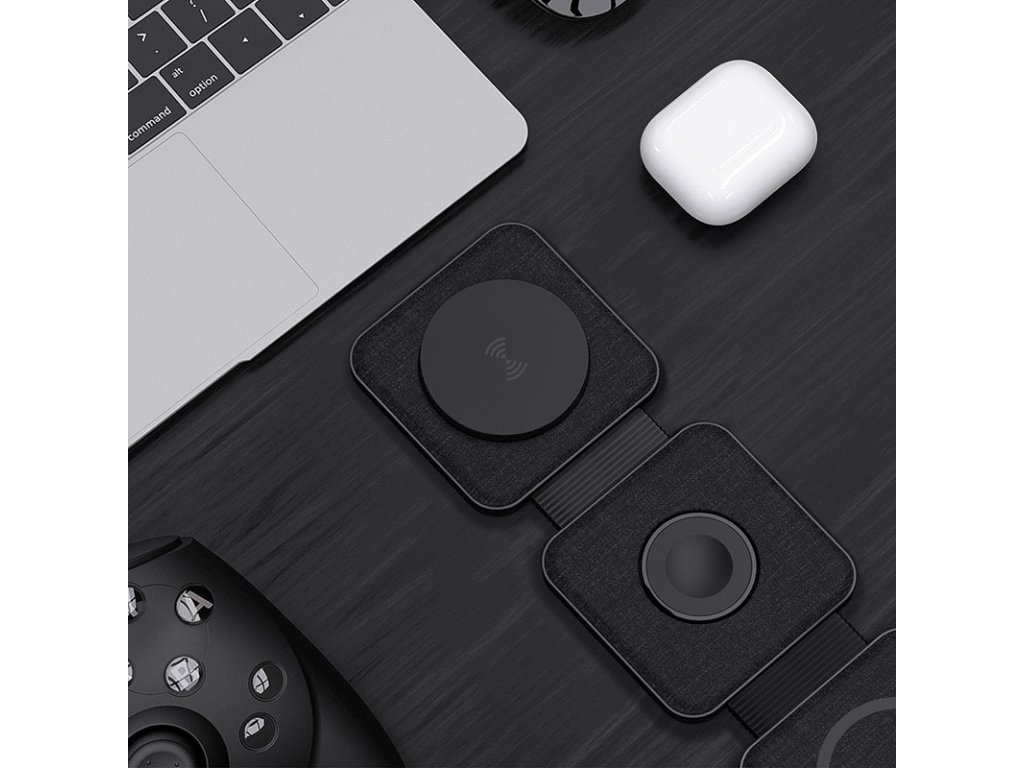 Solight cestovná nabíjačka 3v1, MagSafe kompatibilná