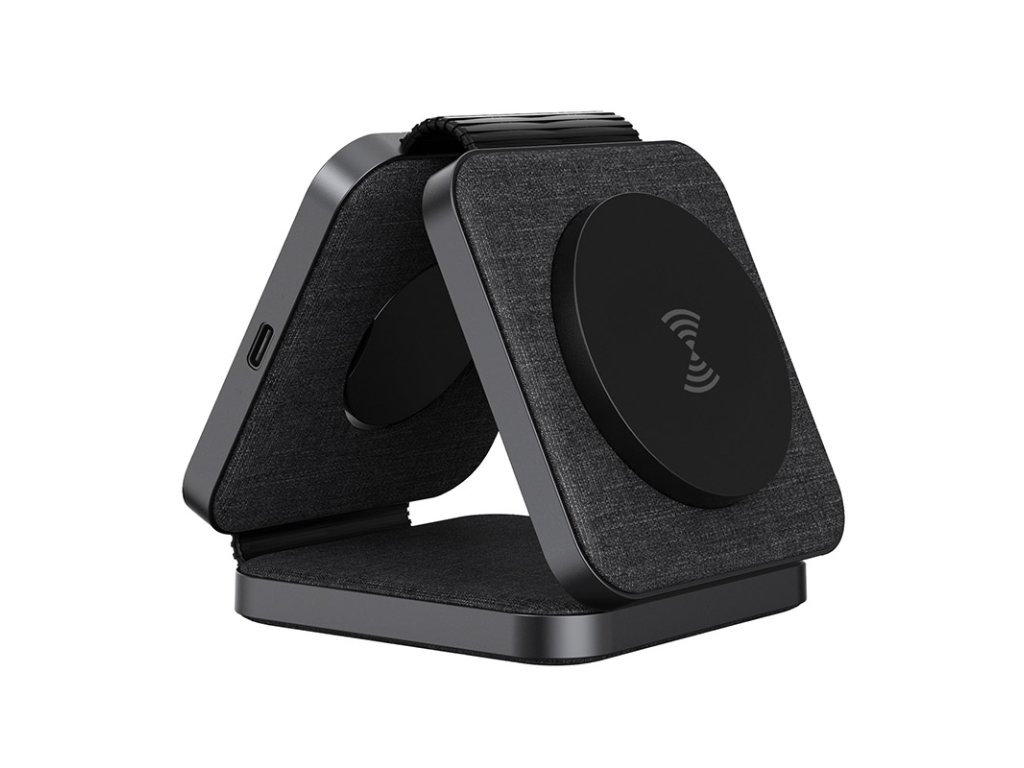 Solight cestovná nabíjačka 3v1, MagSafe kompatibilná