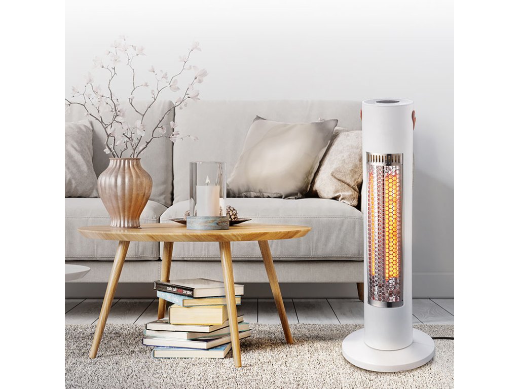 Solight infražiarič - vykurovací výkon 600 W, 2 nastaviteľné úrovne vykurovania