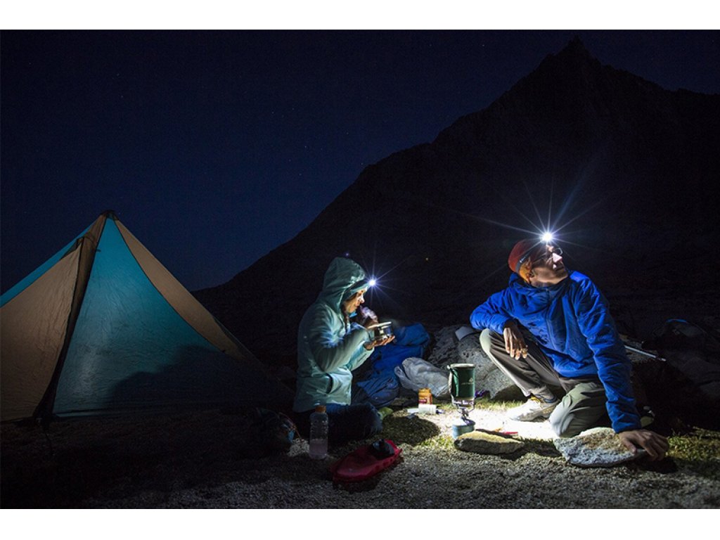 Solight LED čelové nabíjacie svietidlo, 150 + 100lm, biele a červené svetlo, Li-Ion