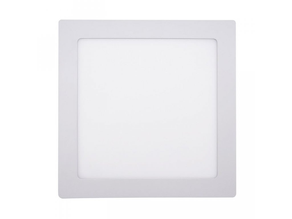 Solight LED mini panel CCT, prisazený, 18W, 1530lm, 3000K, 4000K, 6000K, štvorcový