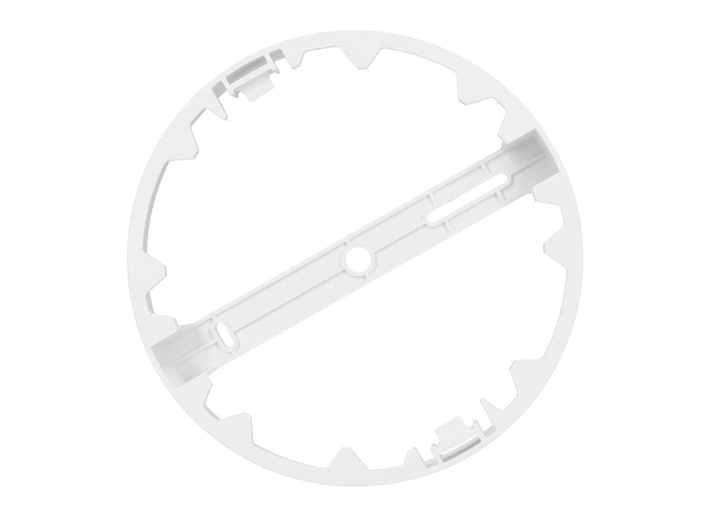 Solight LED mini panel kúpeľňový 2v1, 3CCT, podhľadový / prisadený, 12W, 1020lm, IP54, strieborna, okrúhly