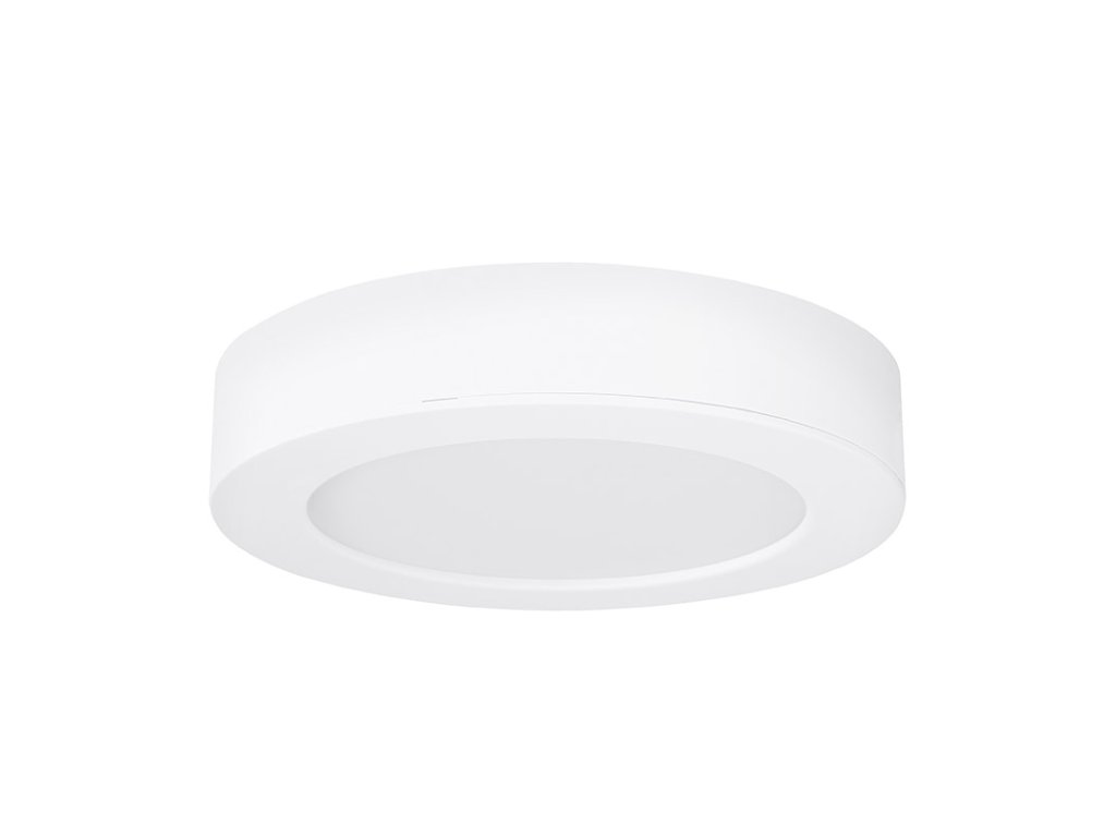 Solight LED mini panel kúpeľňový 2v1, 3CCT, podhľadový / prisadený, 18W, 1530lm, IP54, biela, okrúhly