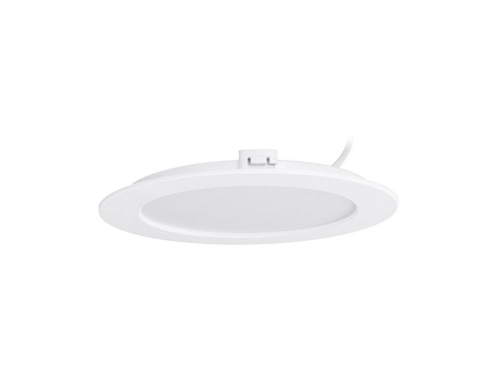 Solight LED mini panel kúpeľňový 2v1, 3CCT, podhľadový / prisadený, 18W, 1530lm, IP54, biela, okrúhly