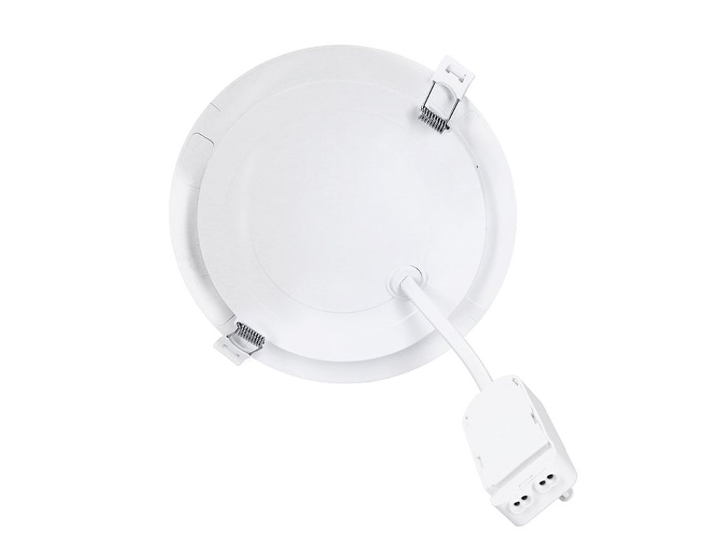 Solight LED mini panel kúpeľňový 2v1, 3CCT, podhľadový / prisadený, 24W, 2040lm, IP54, biela, okrúhly