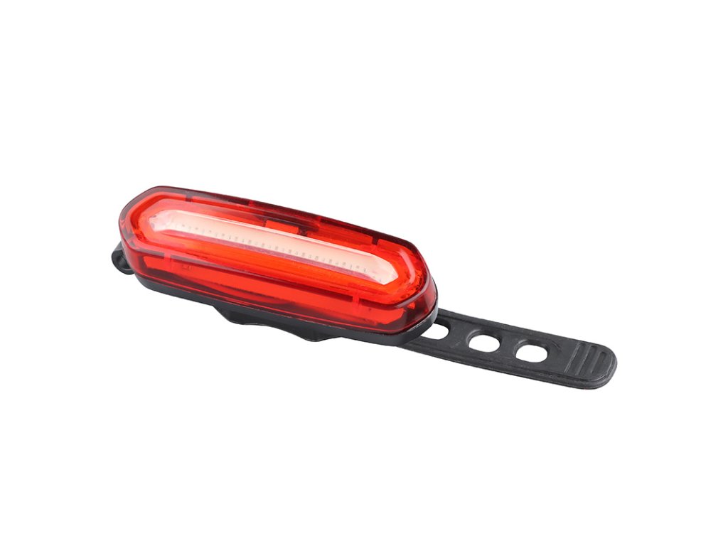 Solight LED nabíjací zadné cyklo svetlo, 3W COB, nabíjací, Li-Ion
