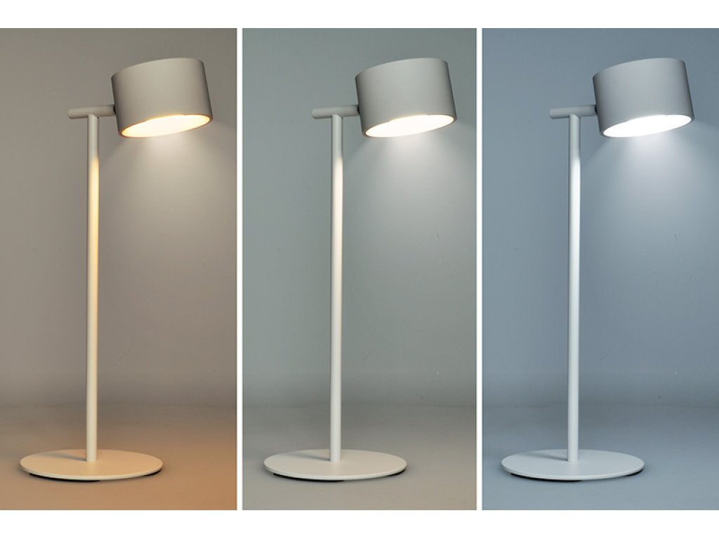 Solight LED nabíjacia lampička 3v1, 280lm, zmena CCT, stmievanie, biela