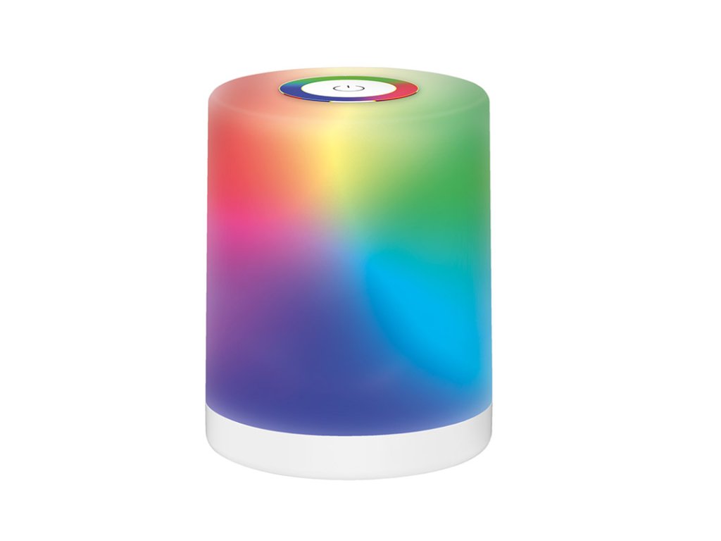 Solight LED nabíjacia RGB lucerna, Li-Ion, USB-C