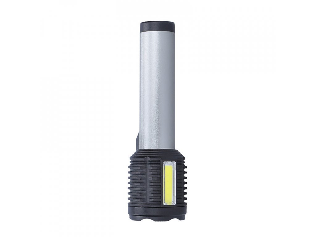 Solight LED nabíjacie ručné svietidlo, 150+150lm, Li-Ion