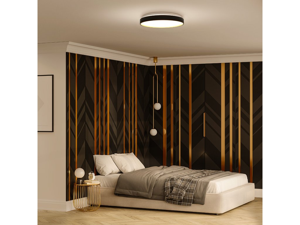 Solight LED osvětlení s dálkový ovladačem Cala, 48W, 3360lm, 38cm, změna chromatičnosti, stmívatelné