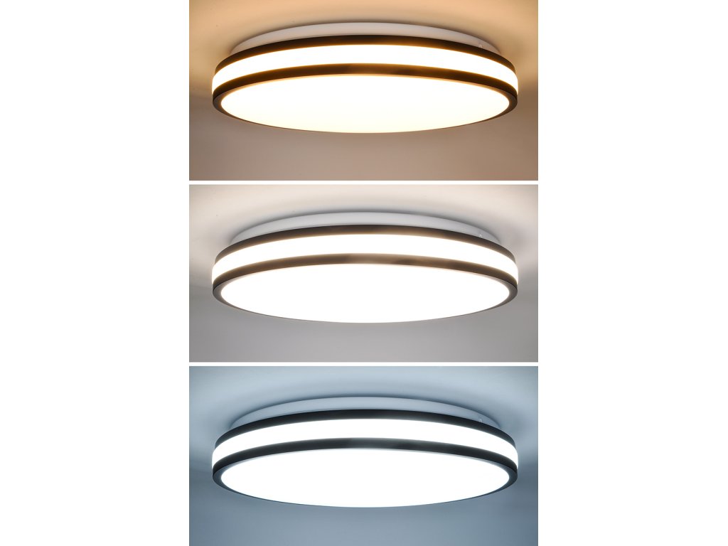 Solight LED osvětlení s dálkový ovladačem Laskos, 48W, 3360lm, 39cm, změna chromatičnosti, stmívatelné