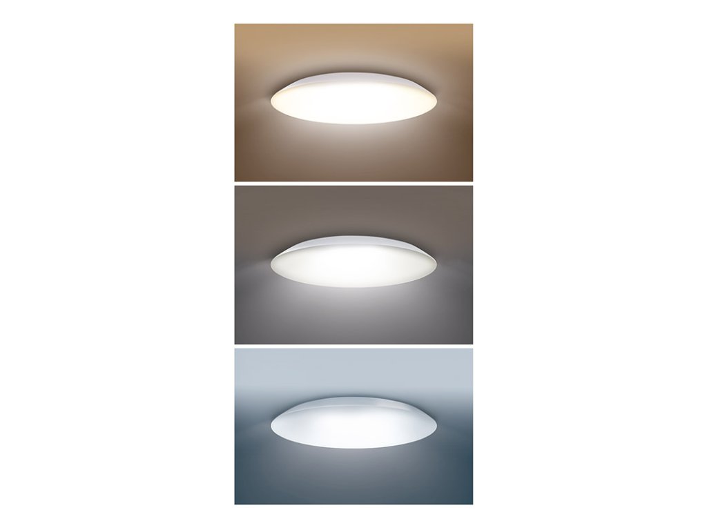 Solight LED osvetlenie Adrano s ochranou proti vlhkosti, IP54, 12W, 1020lm, 3CCT, 23cm