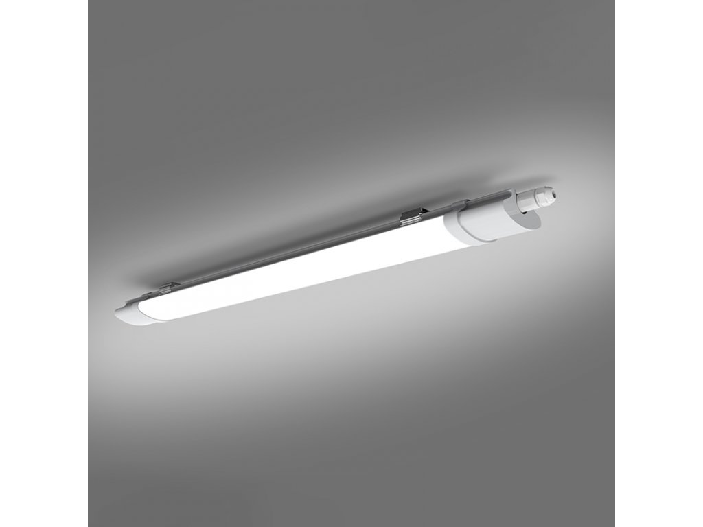 Solight LED osvetlenie prachotesné, IP65, 45W, 4500lm, 4000K, 150cm