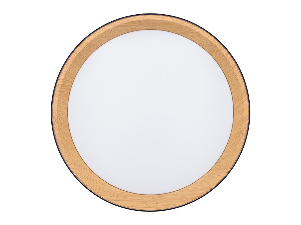 Solight LED osvetlenie s diaľkovým ovládačom Larios Black, 48W, 3360lm, 39cm, zmena chromatickosti, stmievateľná