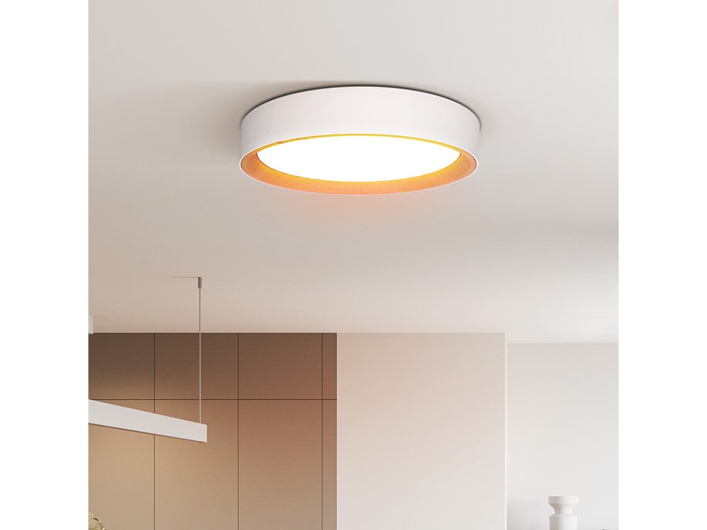 Solight LED osvetlenie s diaľkovým ovládačom Larios White, 48W, 3360lm, 39cm, zmena chromatickosti, stmievateľná