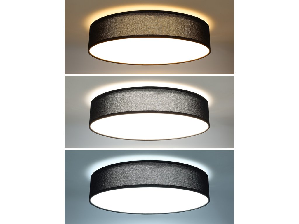 Solight LED osvetlenie s diaľkovým ovládaním Penley, 48W, 3360lm, 40cm, zmena chromatickosti, stmievateľná