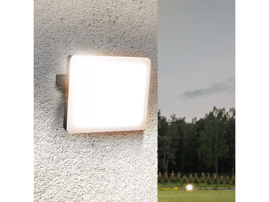 Solight LED reflektor Quick, 20W, 1700lm, 4000K, IP65, čierny