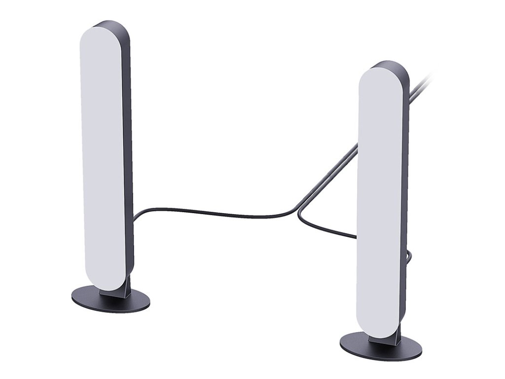 Solight LED RGB osvetlenie Gaming, diaľkový ovládač, zvukový senzor, USB