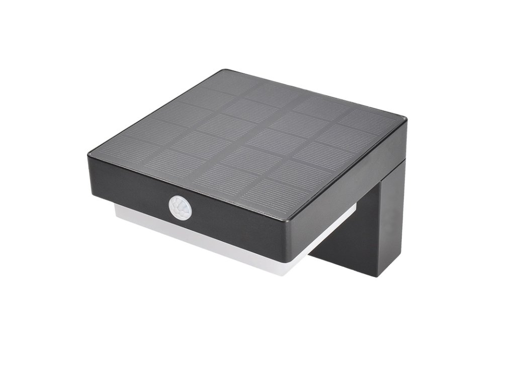 Solight LED solárne nástenné osvetlenie Palermo, 5W, 400lm, 3000K