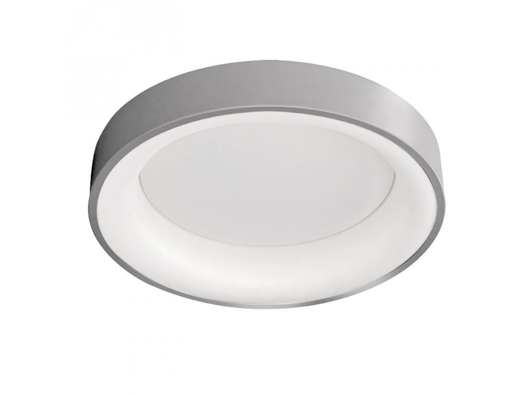 Solight LED stropné svetlo okrúhle Treviso, 48W, 2880lm, stmievateľné, diaľkové ovládanie, sivá