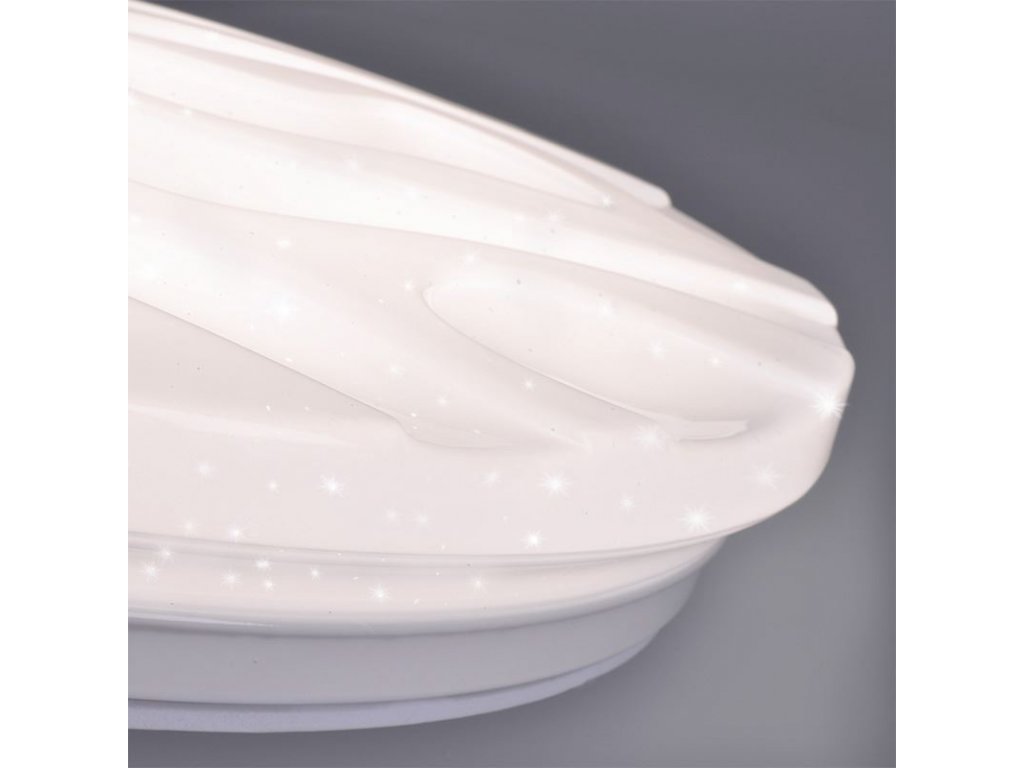 Solight LED stropné svetlo Wave, 30W, 2100lm, stmievateľné, zmena chromatičnosti, diaľkové ovládanie