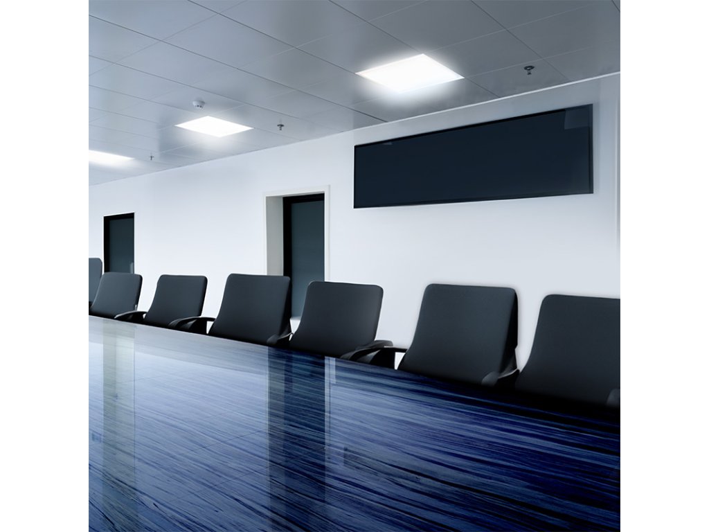 Solight LED svetelný panel Backlit, 40W, 4400lm, 4000K, Lifud, 60x60cm, 3 roky záruka, bílá barva
