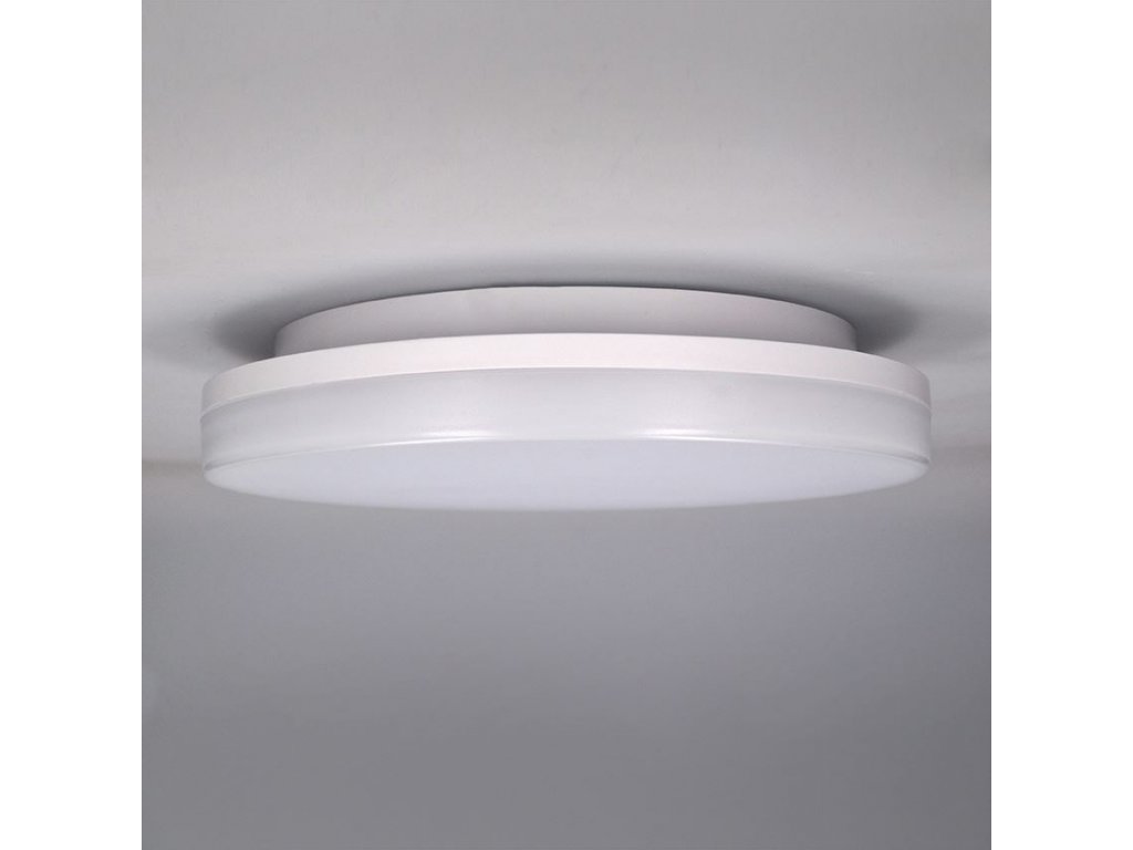 Solight LED venkovné osvetlenie, prisadené, guľaté, IP54, 15W, 1150lm, 4000K, 22cm