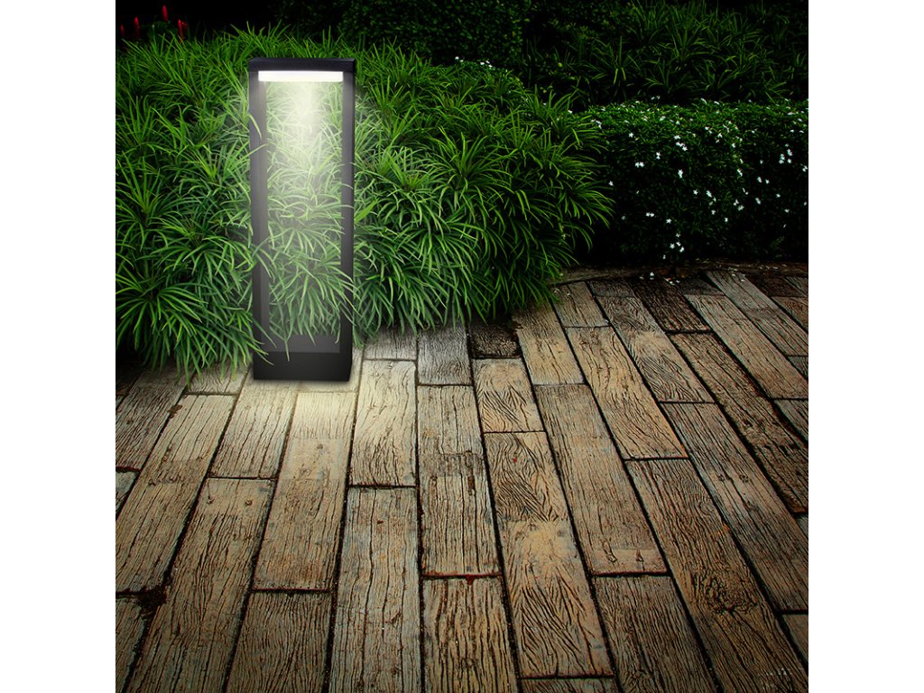 Solight LED vonkajší stĺpik Ragusa 500, 7W, 450lm, 3 CCT