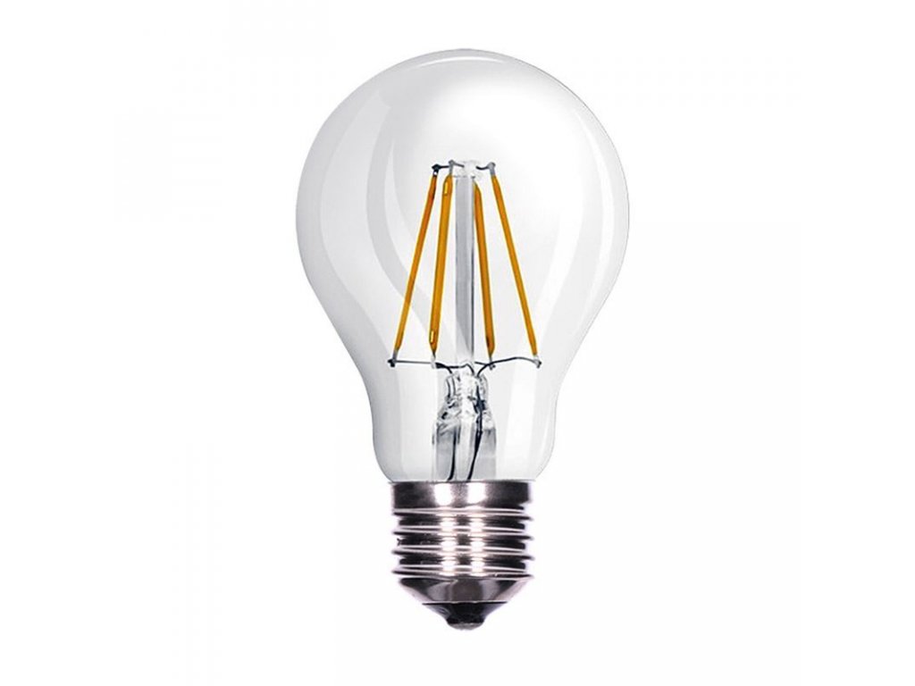 Solight LED žiarovka retro, klasický tvar, 8W, E27, 3000K, 360°, 810lm