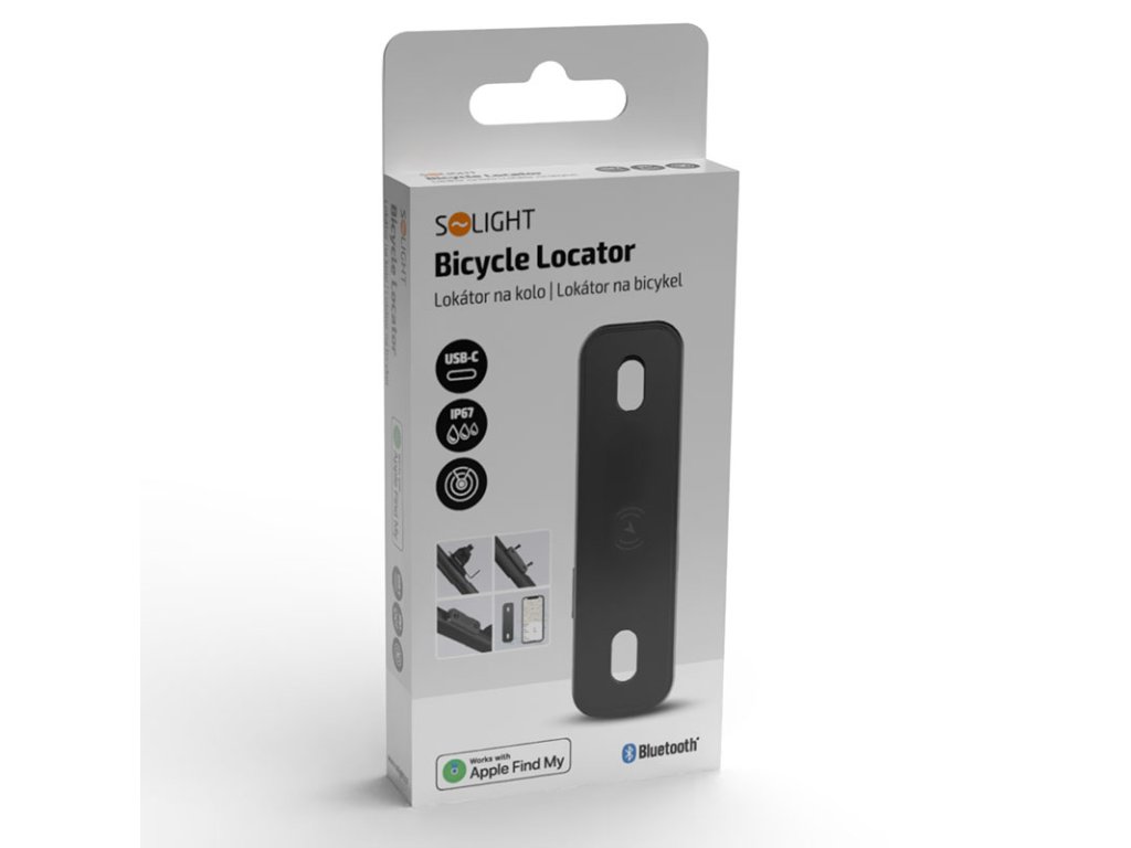 Solight lokátor na bicykel, Find My kompatibilný