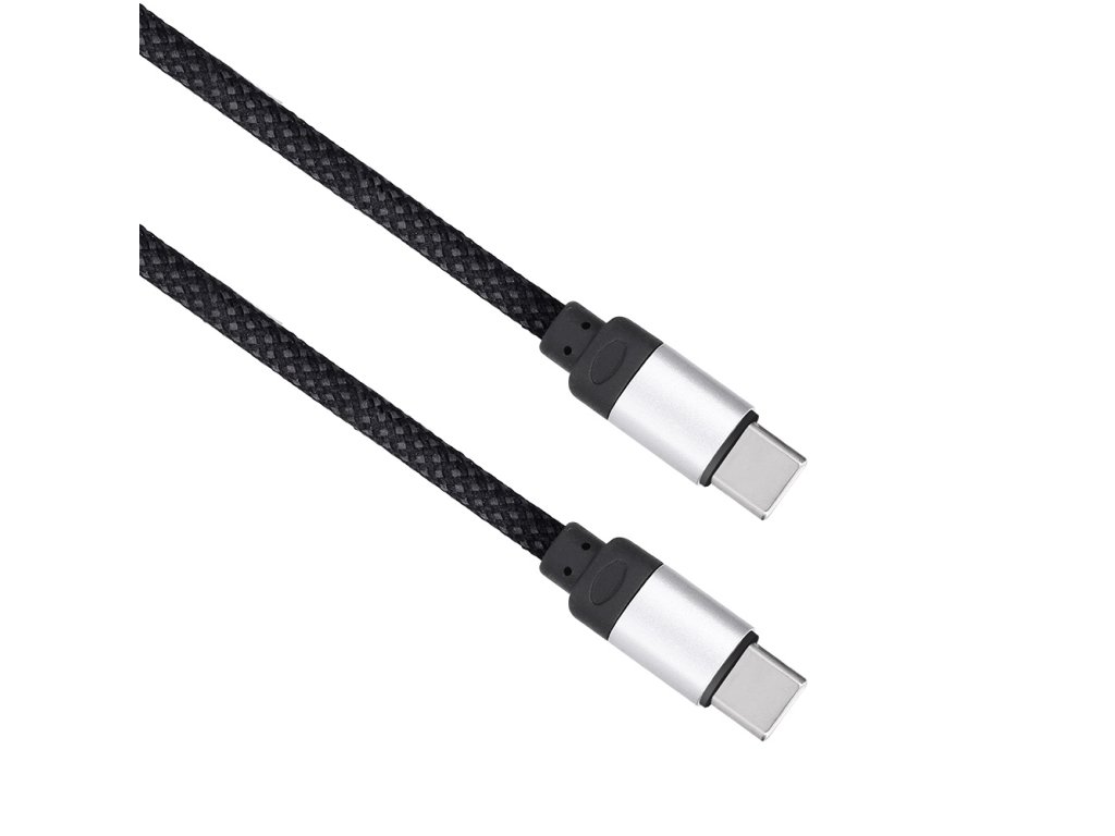 Solight magnetický USB-C 3.1 kábel, USB-C konektor - USB-C konektor, 1m