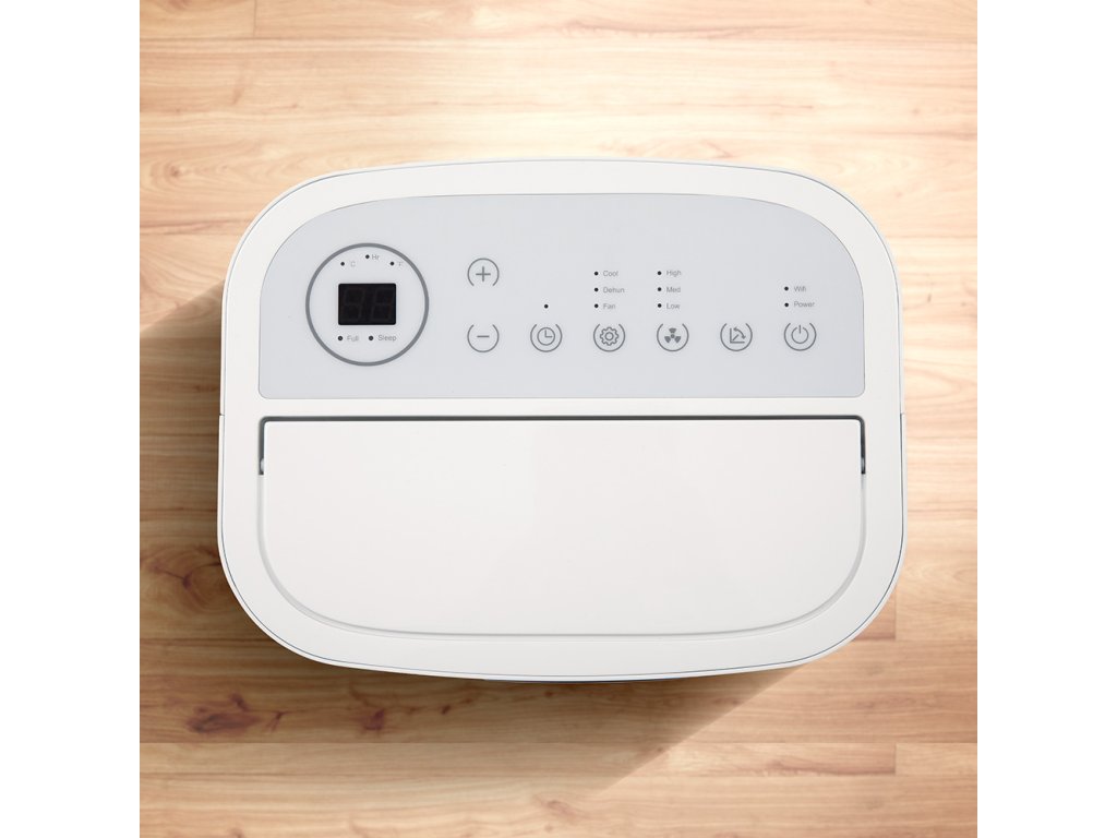 Solight mobilná klimatizácia 12000 BTU, smart WiFi, chladenie, odvlhčovanie, ventilátor