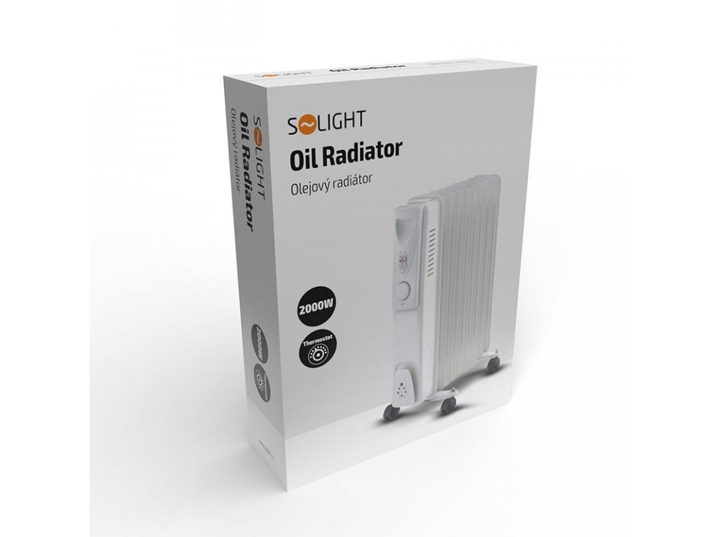 Solight Olejový radiátor 2000W